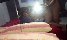 业余色情视频展示了一个胖乎乎的墨西哥荡妇被肛交并吞下精液